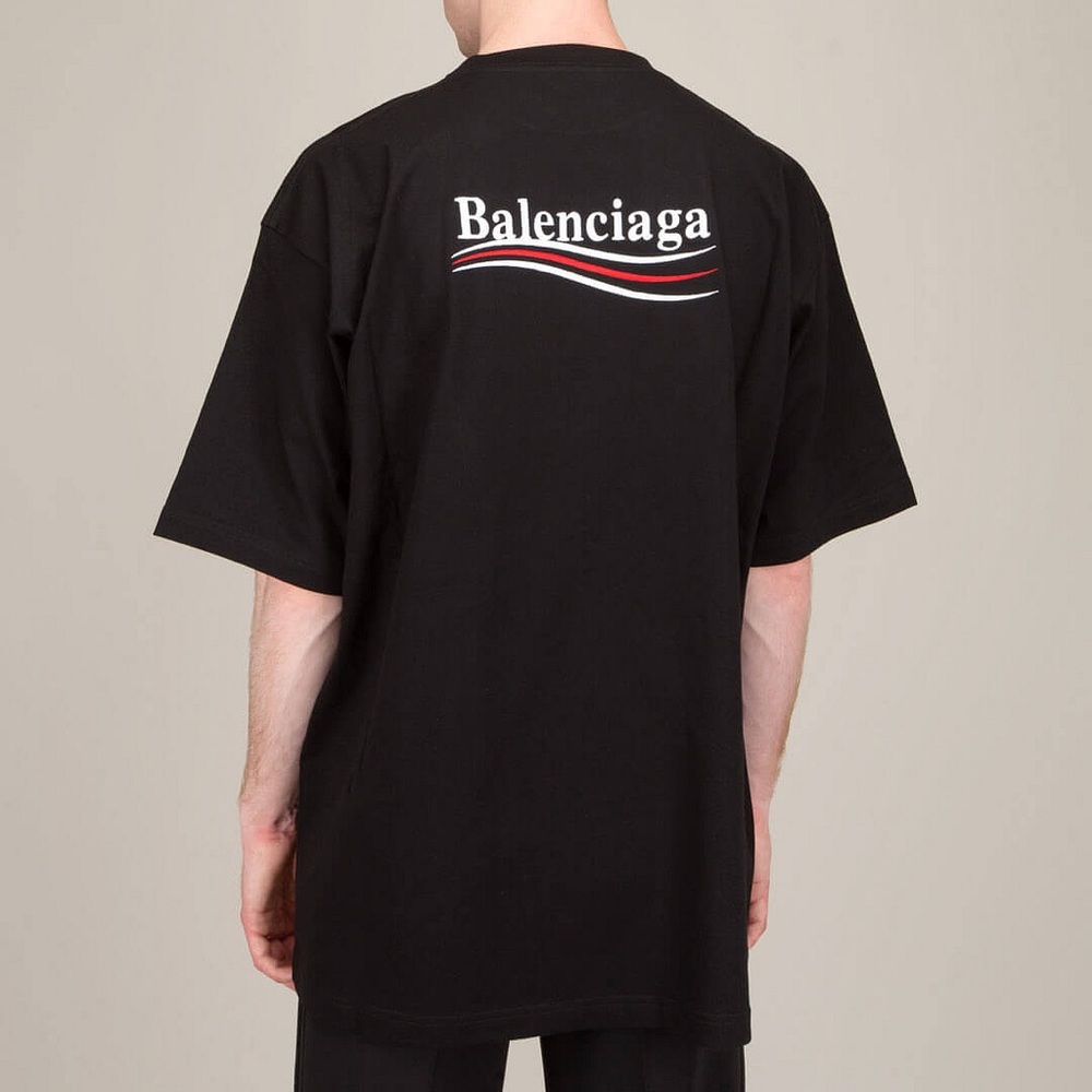 Balenciaga Political Campaign Bernie Oversized Tee Medium